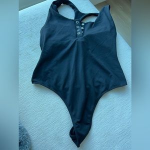 Bombshell sportswear thong bodysuit